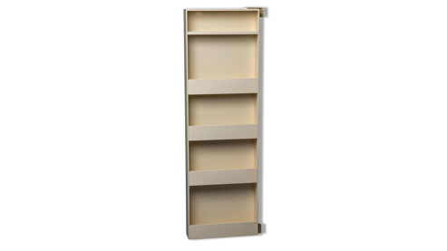 Schuhschrank M2 kollektion aus Metall in Creme Schuhschrank Barney Cremeweiß - ca. 47 x 150  cm