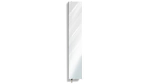 Schuhschrank M2 kollektion aus Metall in Creme Schuhschrank Betty Cremeweiß & Spiegel - ca. 29 x 176 cm