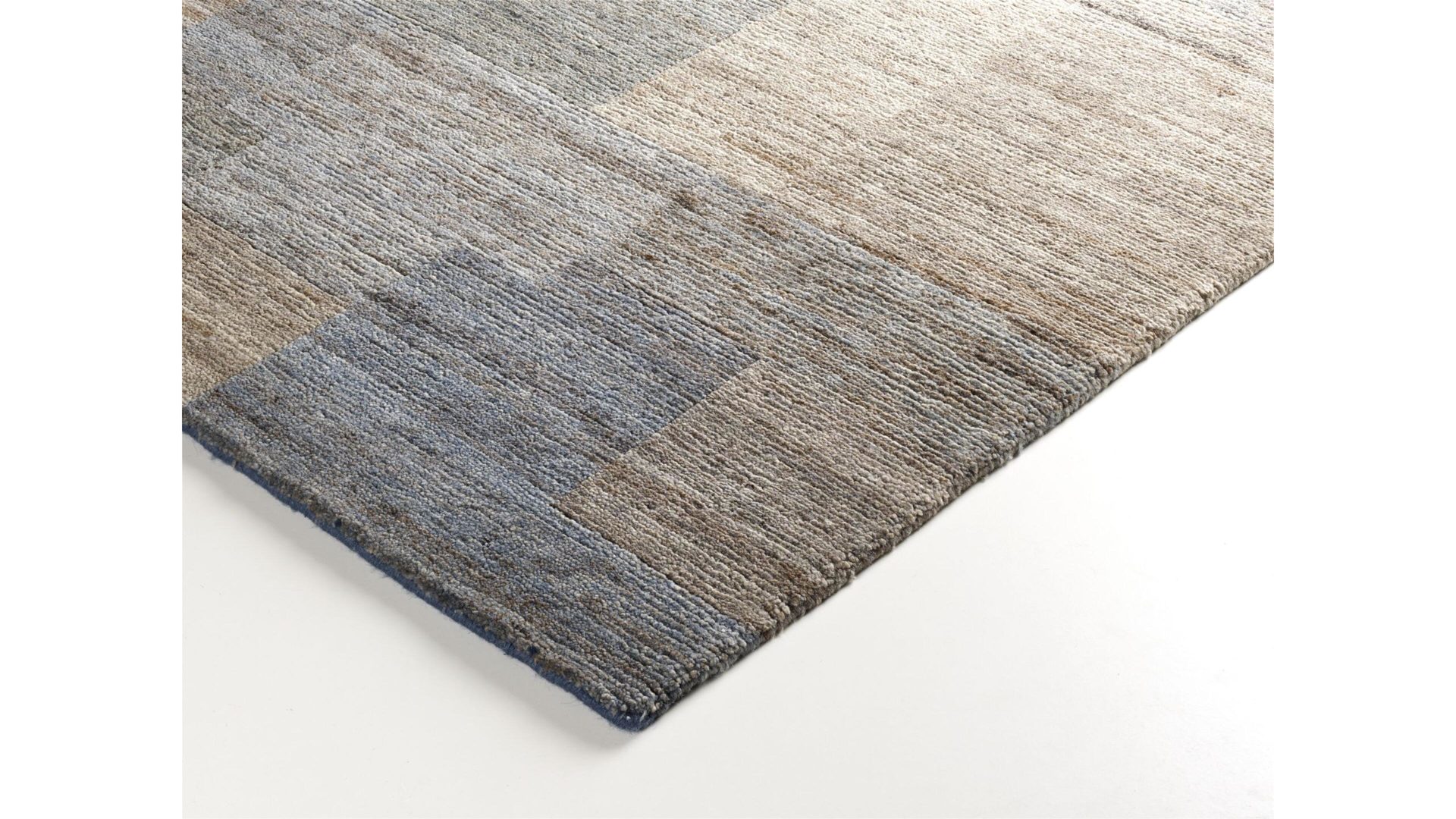 Nepalteppich Oci aus Naturfaser in Grau Nepalteppich Elegant New Lima für Ihre Wohnaccessoires silber-graue Schurwolle – ca. 200 x 300 cm