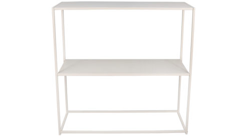 Regal Mirrors and more aus Metall in Beige Regal Chloe Sandfarben - ca. 80 x 80 cm