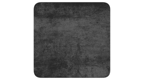 Couchtisch Interliving aus Keramik in Dunkelgrau Interliving Couchtisch Serie 6232 titanfarbene Keramik & schwarzer Stahl - 80-137 x 80 cm