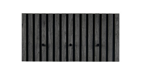 Wandgarderobe Mirrors and more aus Holz in Anthrazit Garderobenprogramm Grace Anthrazit - ca. 60 x 30 cm