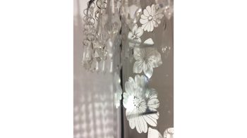 Pendelleuchte Näve aus Metall in Metallfarben näve Kronleuchter Fancy Chrom & Acryl – Durchmesser ca. 32 cm