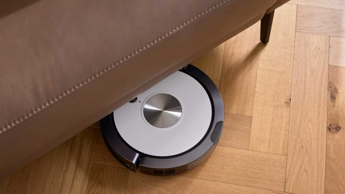 2,5-Sitzer Interliving aus Leder in Braun Interliving Sofa Serie 4066 – 2,5-Sitzer walnussfarbenes Leder Cloudy noce & schwarze Metallfüße – Länge ca. 180 cm