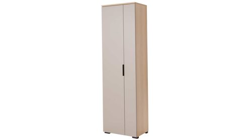 Garderoben-Set Interliving aus Holz in Grau Interliving Garderobe Serie 6015 - Garderoben-Set Steingrau & Eiche - sechsteilig