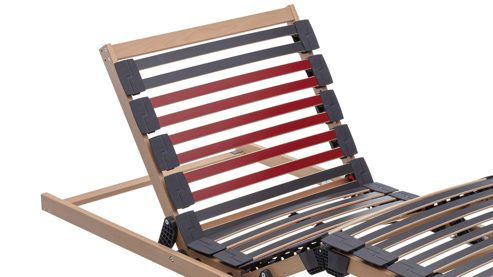 Lattenrost Interliving aus Holz in Holzfarben Interliving Lattenrost Serie 1952 - Smartrahmen mit Funk-Fernbedienung zweifach motorisch mit Funk-Fernbedienung – Liegefläche ca. 90 x 200 cm