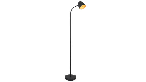 Stehleuchte Globo lighting aus Metall in Schwarz GLOBO Lampen Serie Jason - Stehlampe schwarzes Metall - Höhe ca. 140 cm