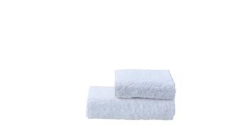 Handtuch-Set Done® by karabel home company aus Stoff in Weiß DONE® Handtuch-Set Provence Ornaments weiße Baumwolle  – zweiteilig