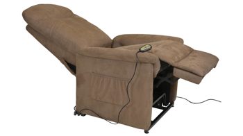 Fernsehsessel Duo collection aus Stoff in Braun TV-Sessel bzw. Polstermöbel braune Struktur-Mikrofaser