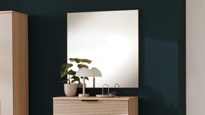 Wandspiegel Interliving aus Spiegel in Transparent Interliving Garderobe Serie 6015 - Wandspiegel ca. 80 x 82 cm