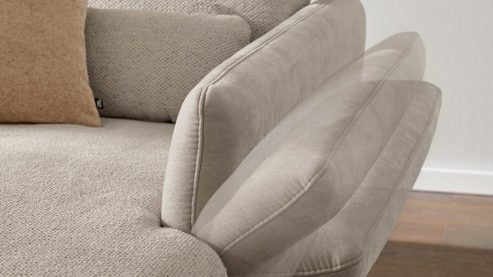 Funktion Interliving aus Metall in Transparent Interliving Sofa Serie 4304 – Liegearmlehne manuelle Funktion