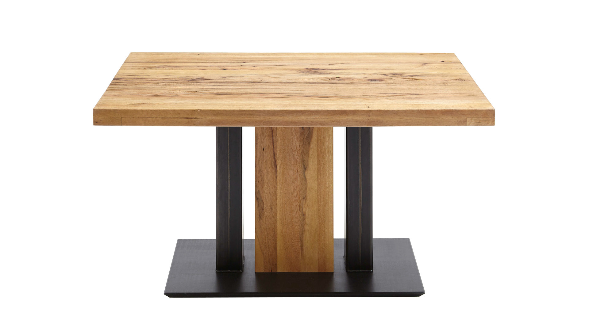 Esstisch combinessa aus Holz in Holzfarben Combinessa Gino - Esstisch Balkeneiche - ca. 140 x 90 cm