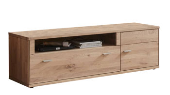 Lowboard Decker aus Holz in Holzfarben Lowboard bzw. TV-Möbel Wildeiche – eine Schublade, eine Tür - Breite ca.182 cm