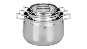 Topf-Set Elo® aus Metall in Metallfarben ELO® Topf-Set Mystery Edelstahl – dreiteilig