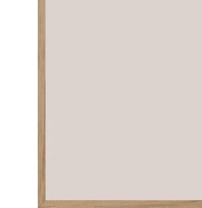 Kunstdruck Malerifabrikken aus Karton / Papier / Pappe in Weiß Posterboard Flower mit Rahmen Motiv Blume mit Vogel & Eichenholzrahmen – ca. 30 x 40 cm