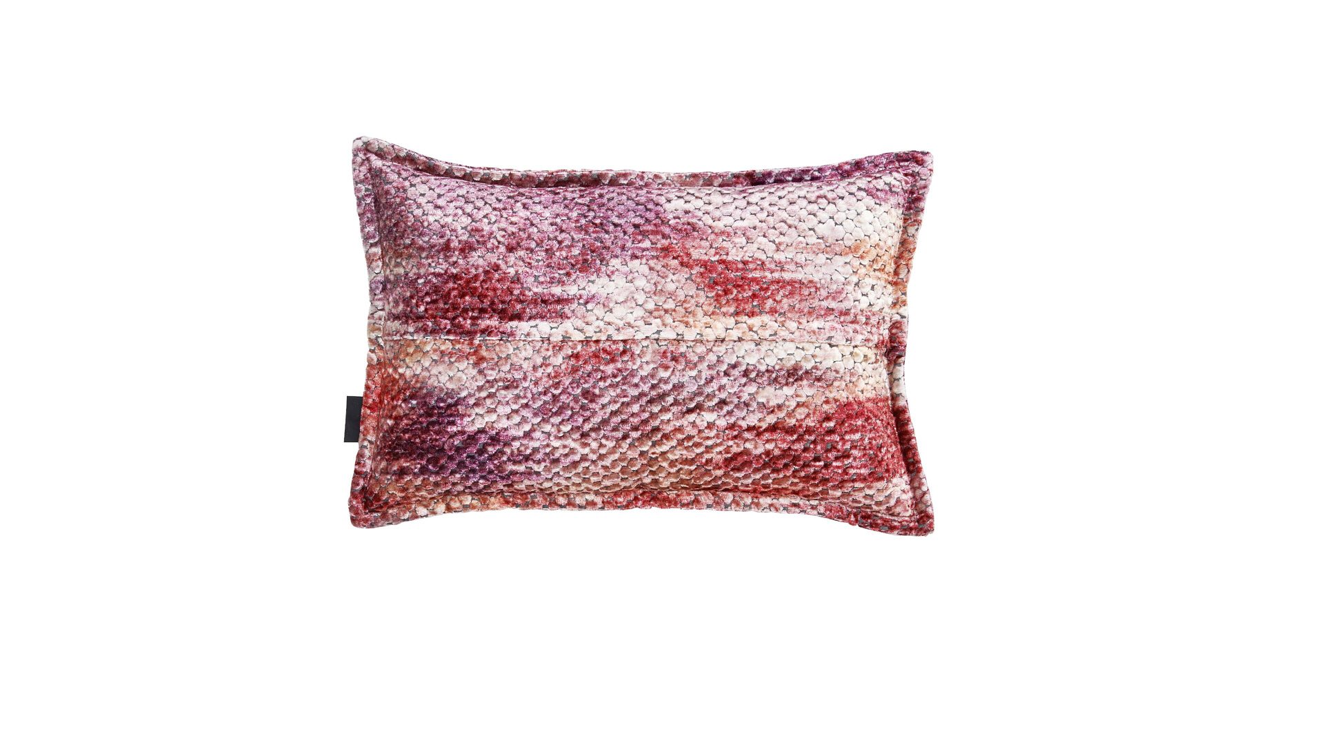 Kissenbezug /-hülle Done.® aus Stoff in Rot done.® Kissenhülle Cushion Glam Colour rot gemusterter Samt – ca. 40 x 60 cm