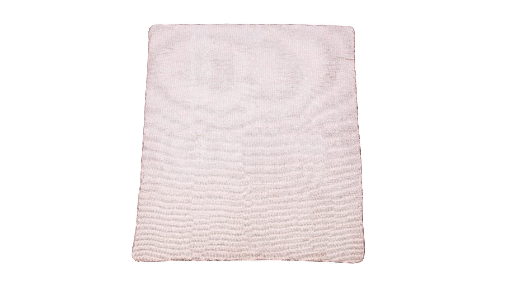 Wohndecke Done.® aus Stoff in Pink done.® Wohndecke Coco altrosafarbenes Mischgewebe – ca. 150 x 200 cm
