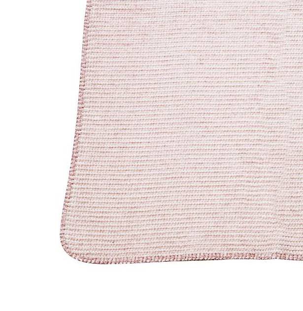 Wohndecke Done.® aus Stoff in Pink done.® Wohndecke Coco altrosafarbenes Mischgewebe – ca. 150 x 200 cm