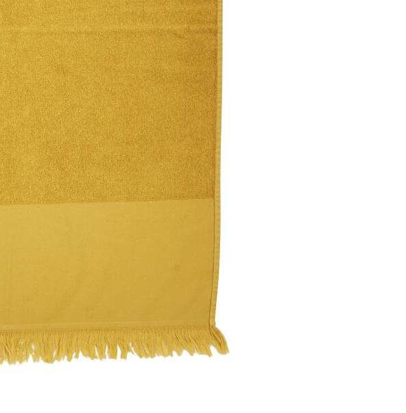 Hamamtuch Done.® aus Stoff in Gelb done.® Hamamtuch Caprice goldfarbene Baumwolle – ca. 95 x 180 cm