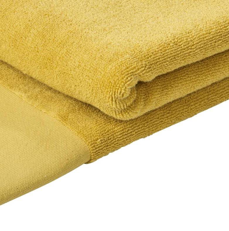 Hamamtuch Done.® aus Stoff in Gelb done.® Hamamtuch Caprice goldfarbene Baumwolle – ca. 95 x 180 cm