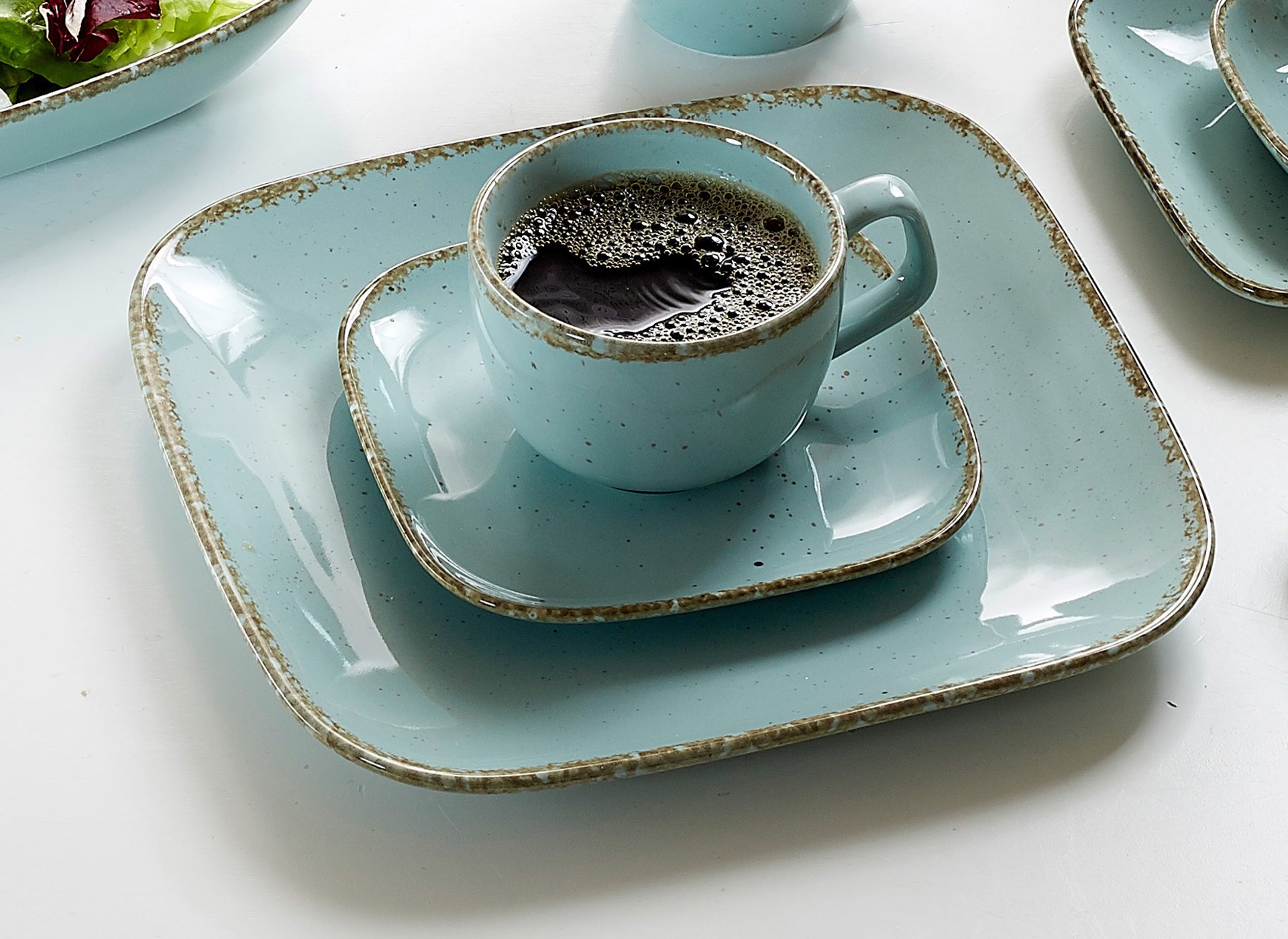 Kaffeeservice Ritzenhoff & breker aus Porzellan in Blau Ritzenhoff & Breker Kaffeeservice Casa blaues Porzellan - 12-teilig, Kaffeegeschirr