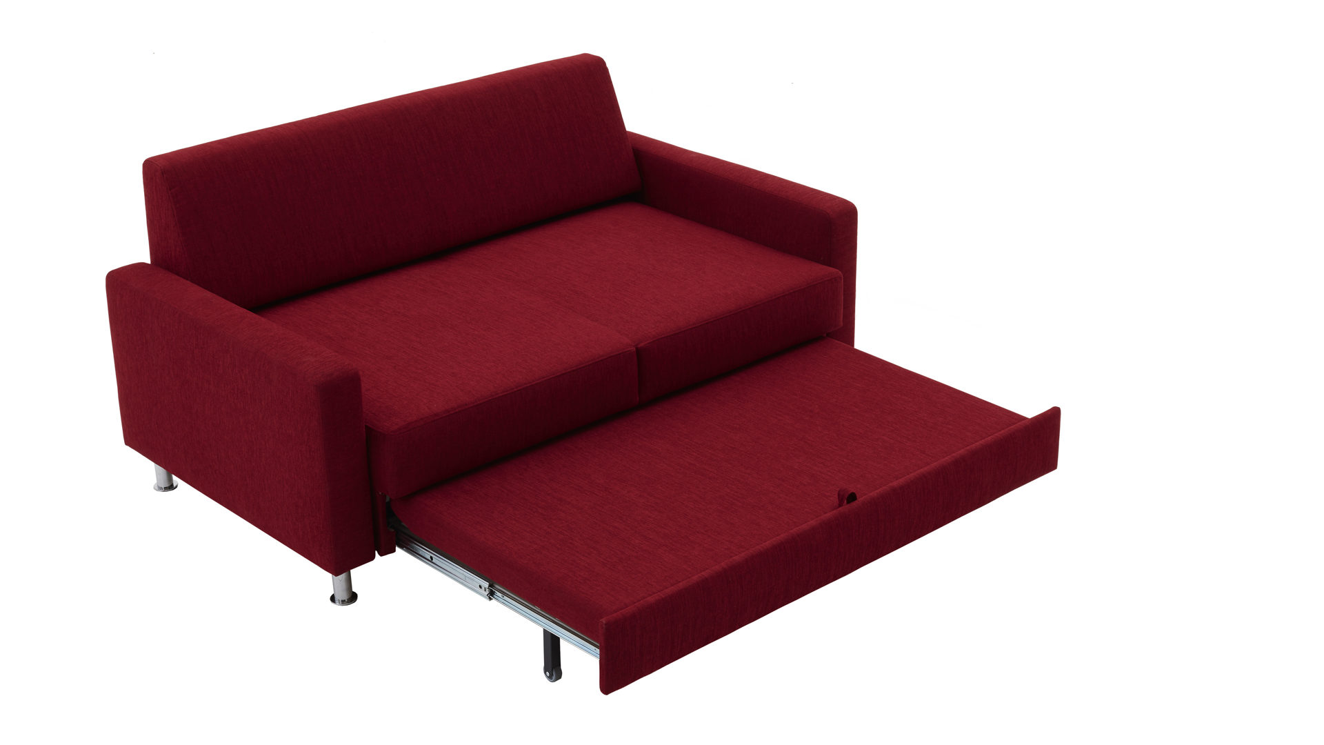 Schlafsofa PARTNERRING COLLECTION aus Stoff in Dunkelrot PARTNERRING COLLECTION Schlafsofa Multi roter Bezug 8-8014 - Breite ca. 166 cm