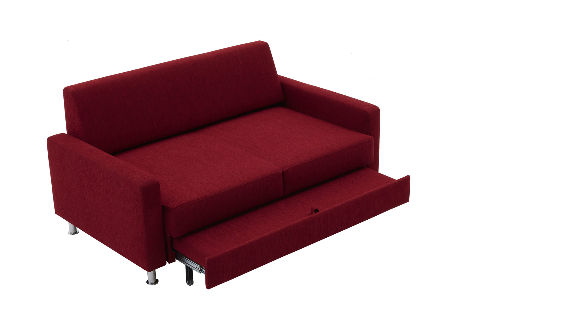 Schlafsofa PARTNERRING COLLECTION aus Stoff in Dunkelrot PARTNERRING COLLECTION Schlafsofa Multi roter Bezug 8-8014 - Breite ca. 166 cm