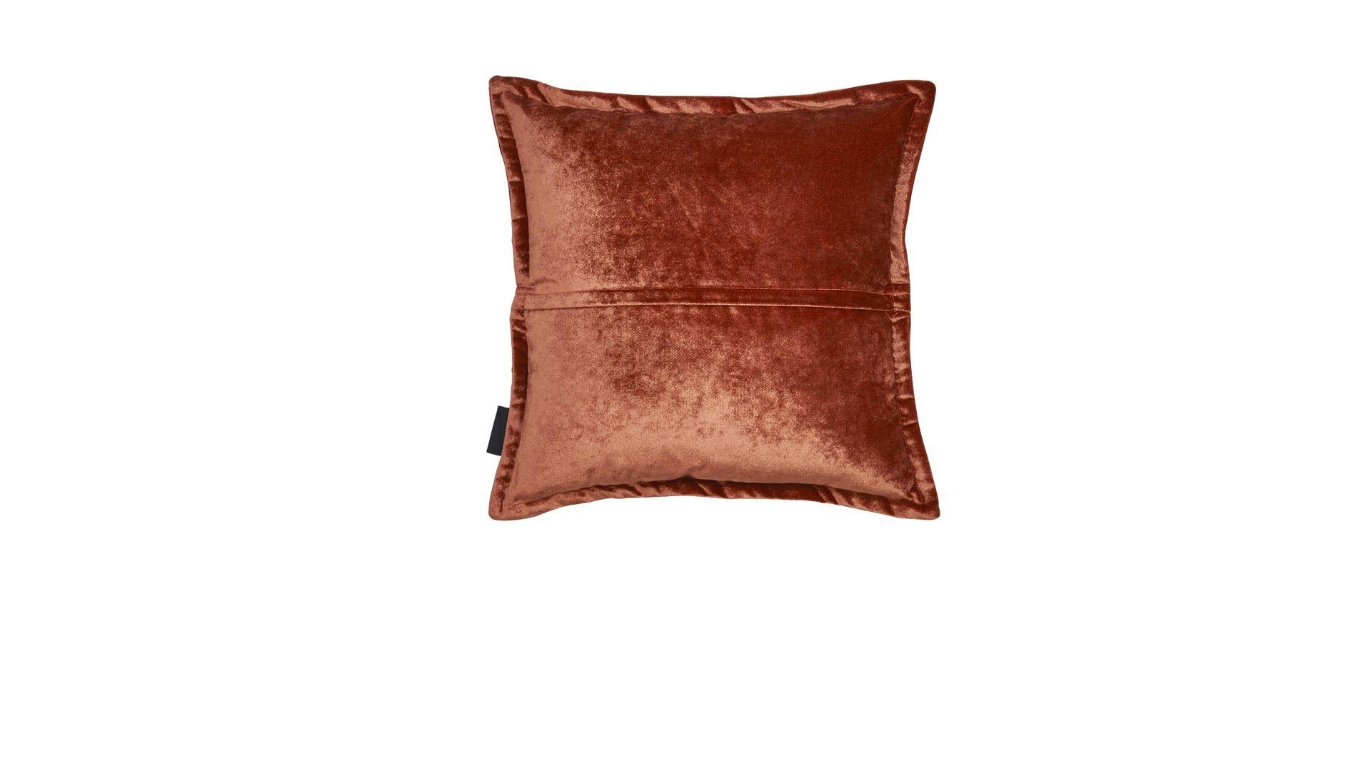 Kissenbezug /-hülle Done.® aus Stoff in Braun done.® Kissenhülle Cushion Glam rostfarbener Samt – ca. 45 x 45 cm