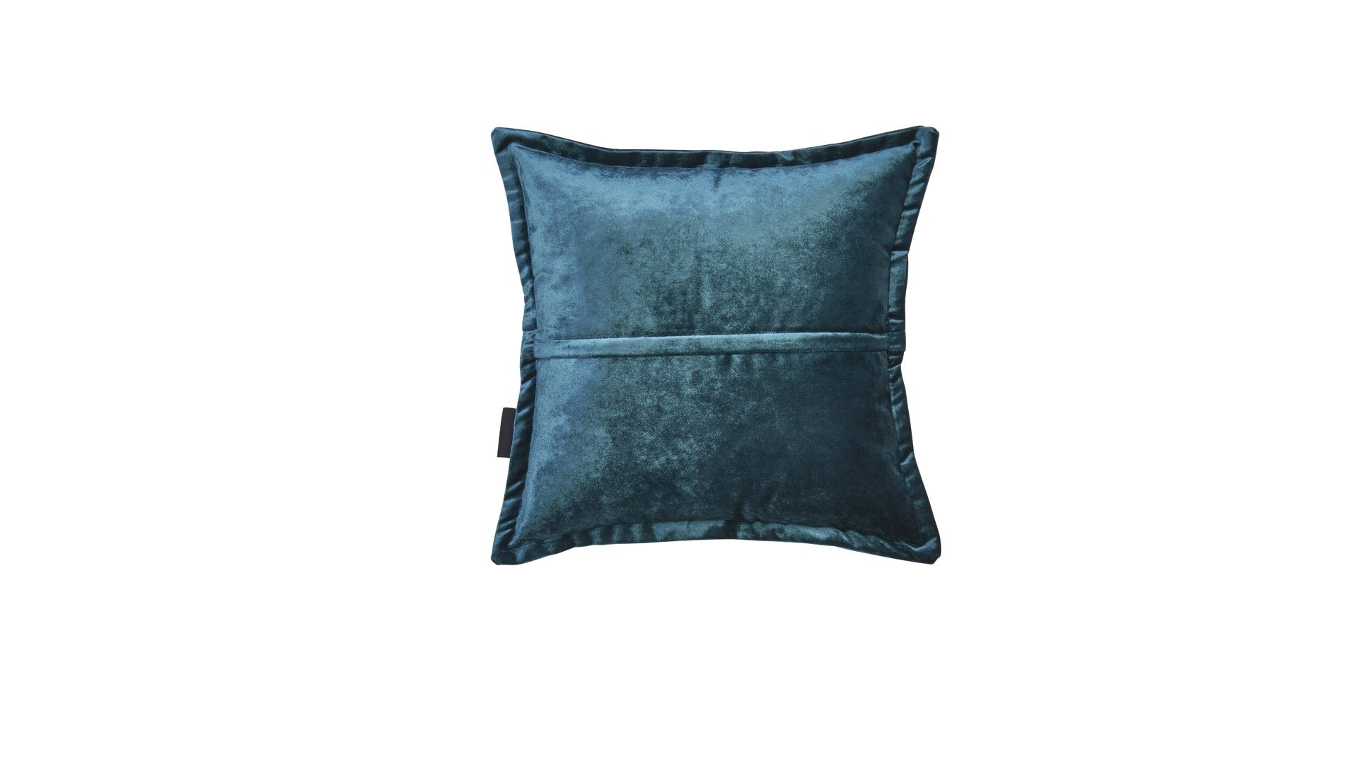 Kissenbezug /-hülle Done.® aus Stoff in Petrol done.® Kissenhülle Cushion Glam petrolfarbener Samt – ca. 45 x 45 cm