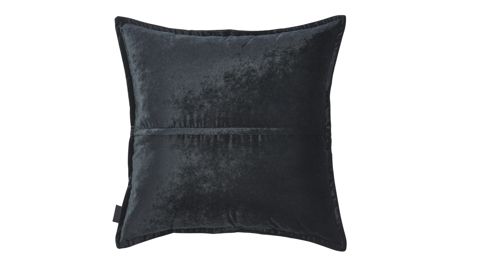 Kissenbezug /-hülle Done.® aus Stoff in Schwarz done.® Kissenhülle Cushion Glam schwarzer Samt - ca. 65 x 65 cm