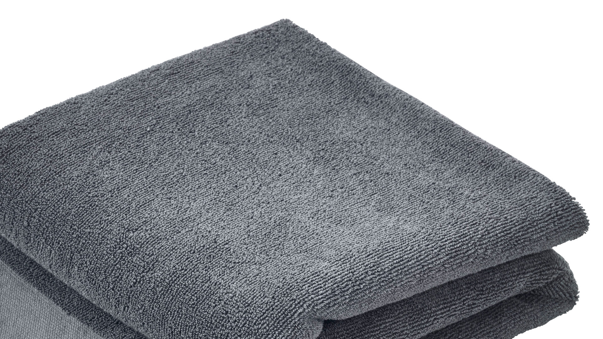 Hamamtuch Done.® aus Stoff in Grau done.® Hamamtuch Caprice anthrazitfarbene Baumwolle – ca. 95 x 180 cm