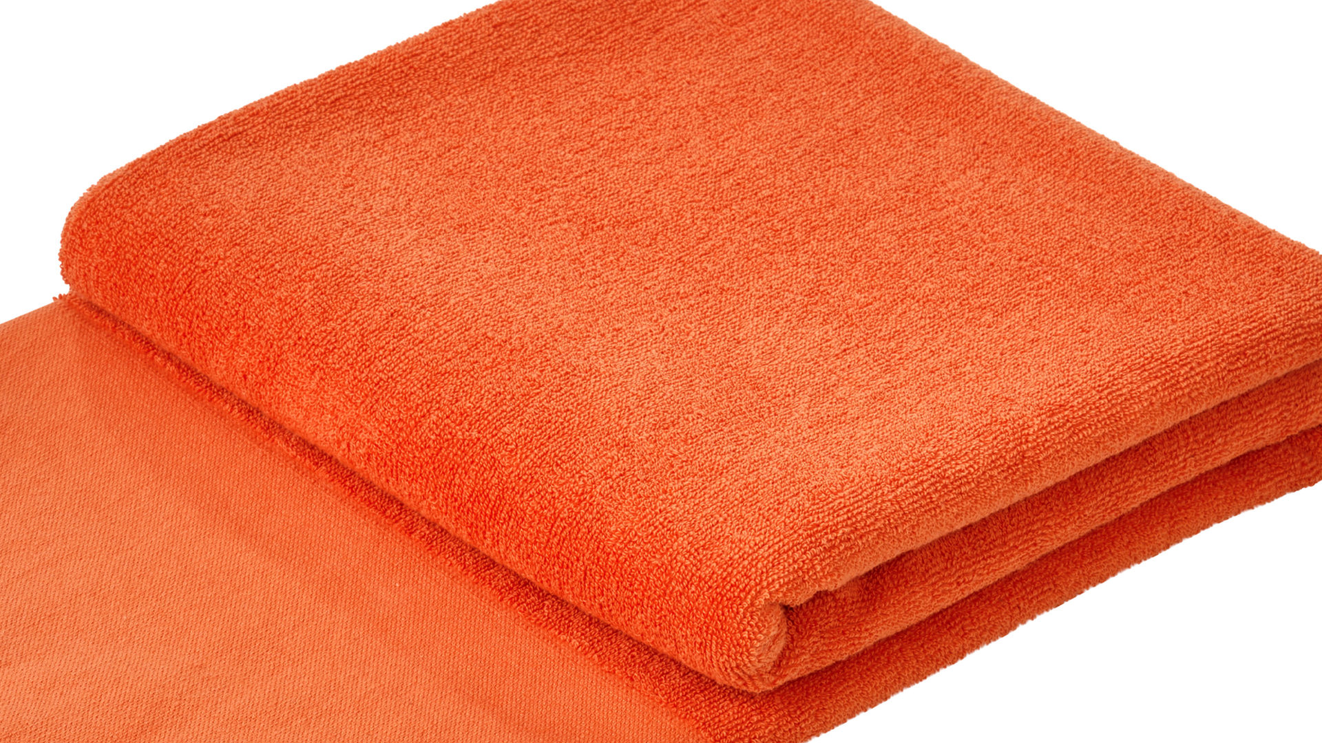 Hamamtuch Done.® aus Stoff in Orange done.® Hamamtuch Caprice korallenfarbene Baumwolle – ca. 95 x 180 cm