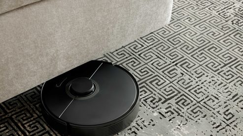 Boxspringbett Interliving aus Stoff in Hellgrau Interliving Boxspring Bett Serie 1421 taubengrauer Bezug Lofar 18 - Liegefläche ca. 180 x 200 cm