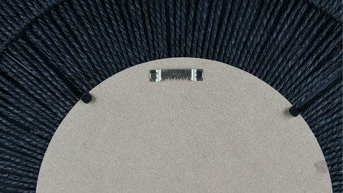 Spiegel Mirrors and more aus Spiegel in Schwarz Dekospiegel Marlene Schwarz - Durchmesser ca. 80 cm