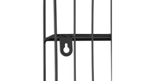 Wandregal Mirrors and more aus Metall in Schwarz Wandregal Ivy Schwarz - ca. 54 x 55 cm