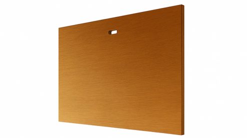 Paneel Interliving aus Holz in Holzfarben Interliving Wohnzimmer Serie 2034 - Wandpaneel Eiche - ca. 240 x 122 cm