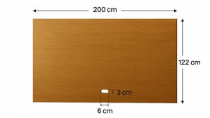 Wohnwand Interliving aus Holz in Schwarz Interliving Wohnzimmer Serie 2034 - TV-Wand schwarzer Lack & Eiche - zweiteilig, Länge ca. 240 cm