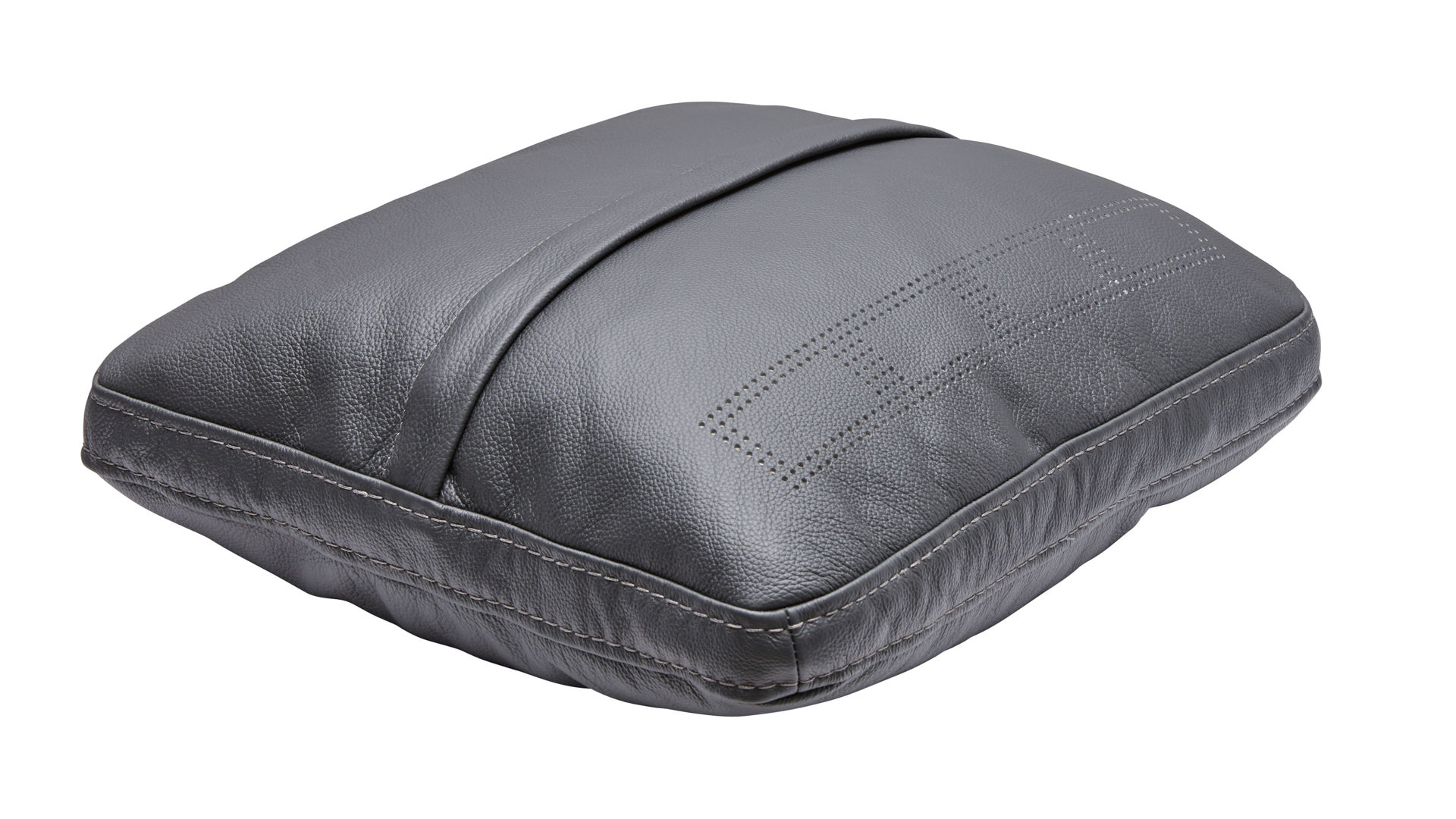 Kissen Interliving aus Leder in Transparent Interliving Sofa Serie 4054 – Armlehnkissen Leder Credo – ca. 48 x 53 cm