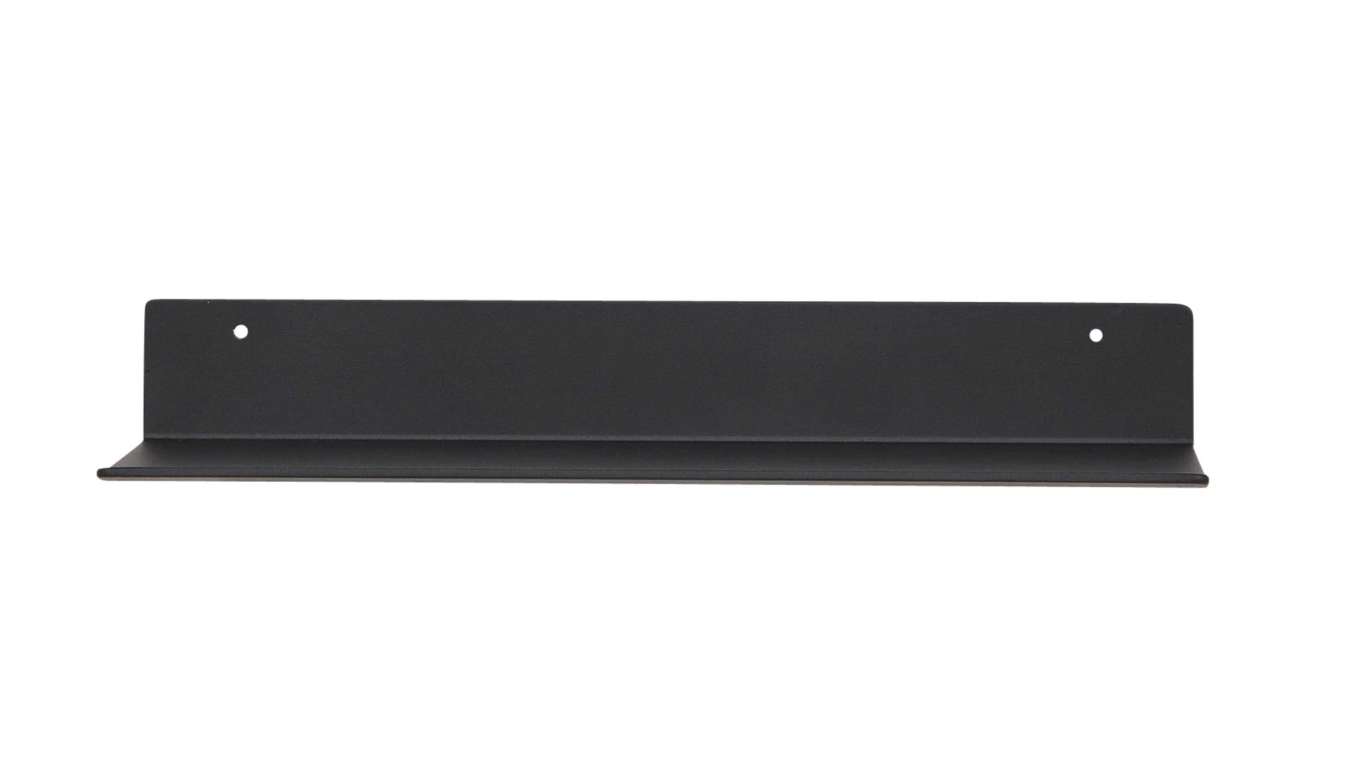 Regal Interliving aus Metall in Schwarz Interliving Garderoben Serie 6005 – Ablageboard 802 anthrazitfarbenes Metall – Länge ca. 32 cm