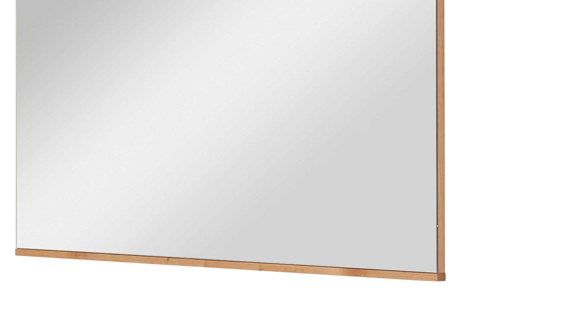 Wandspiegel Interliving aus Spiegel in Holzfarben Interliving Garderoben Serie 6005 – Spiegel 825 Balkeneiche – ca. 123 x 62 cm