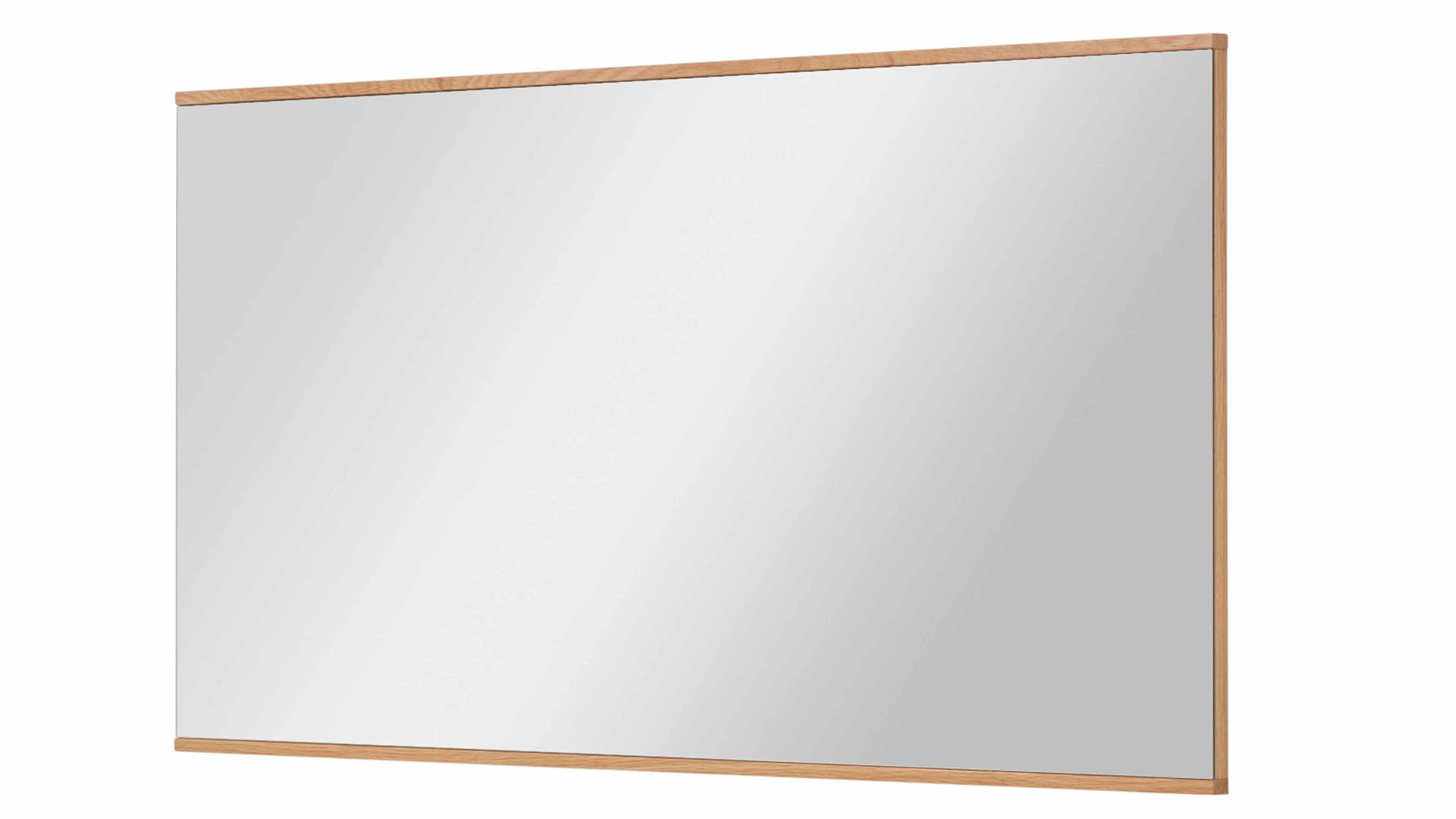 Wandspiegel Interliving aus Spiegel in Holzfarben Interliving Garderoben Serie 6005 – Spiegel Balkeneiche – ca. 97 x 75 cm