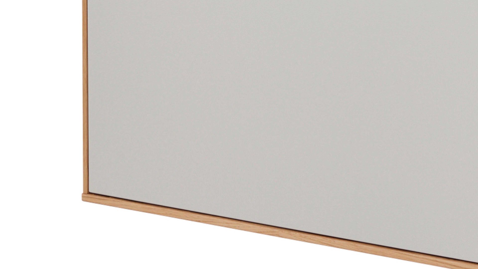 Wandspiegel Interliving aus Spiegel in Holzfarben Interliving Garderoben Serie 6005 – Spiegel 829 Balkeneiche – ca. 97 x 75 cm