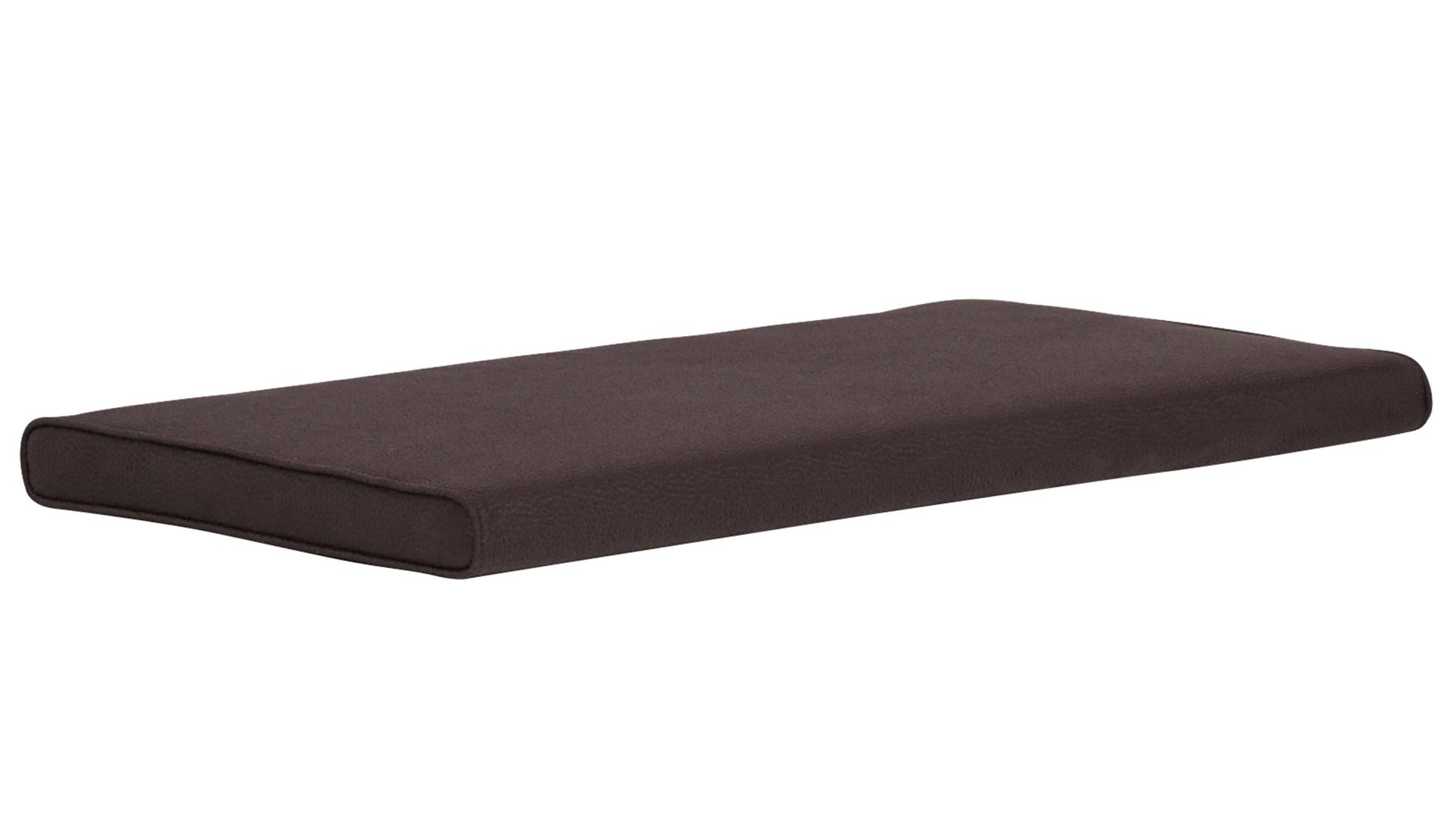 Sitzkissen Interliving aus Stoff in Anthrazit Interliving Garderoben Serie 6005 – Sitzkissen 900 anthrazitfarbenes Kunstleder – Länge ca. 80 cm