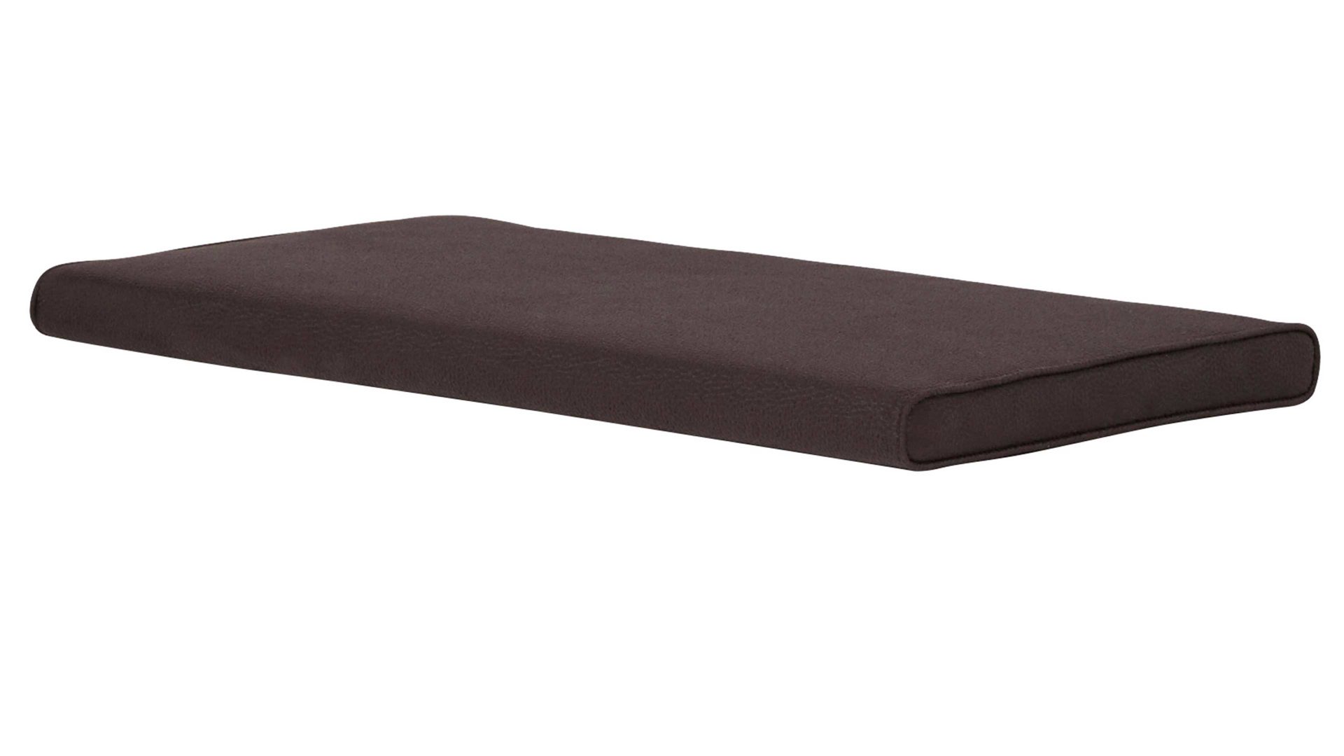 Sitzkissen Interliving aus Stoff in Anthrazit Interliving Garderoben Serie 6005 – Sitzkissen 900 anthrazitfarbenes Kunstleder – Länge ca. 80 cm