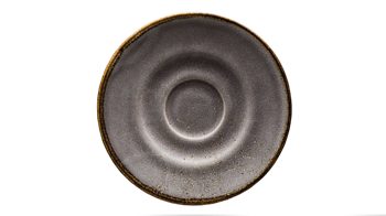 Unterteller Creatable aus Stein in Grau CREATABLE Nature Collection – Unterteller steingraues Steinzeug – Durchmesser ca. 15 cm