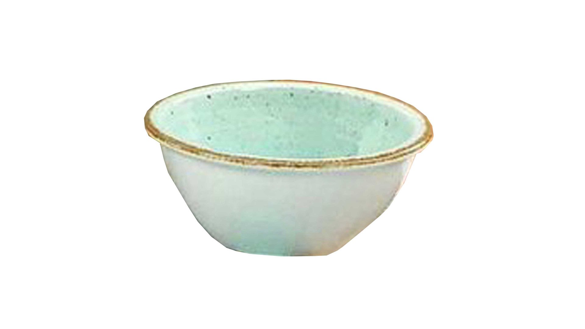 Schale Creatable aus Porzellan in Pastell CREATABLE Vintage Nature  – Dipschale aquafarbenes Porzellan – Durchmesser ca. 8 cm