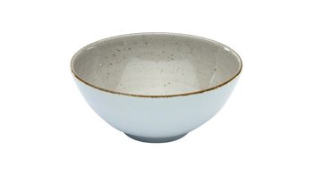 Schale Creatable aus Porzellan in Braun CREATABLE Vintage Nature  – Mehrzweckschale schlammfarbenes Porzellan – Durchmesser ca. 17 cm