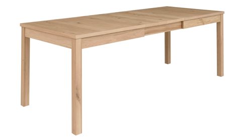Auszugtisch Interliving aus Holz in Holzfarben Interliving Wohnzimmer Serie 2024 - Auszugtisch Eiche - ca. 160 - 220 x 90 cm