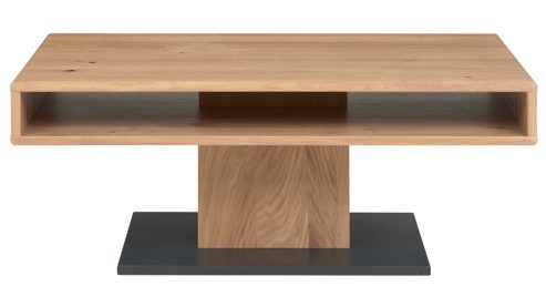 Couchtisch Interliving aus Holz in Holzfarben Interliving Wohnzimmer Serie 2024 - Couchtisch Eiche - ca. 115 x 65 cm