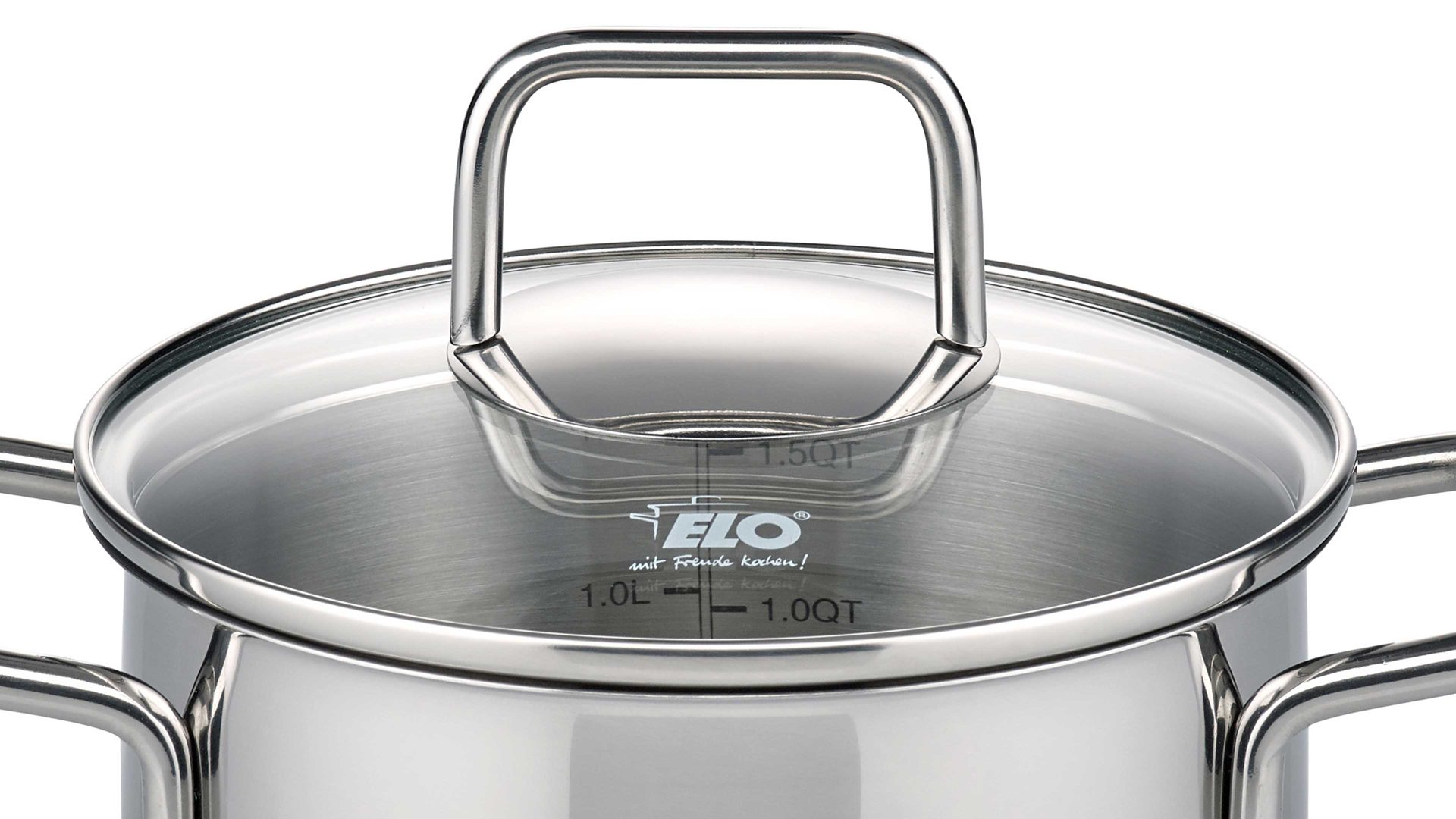 Fleischtopf Elo® aus Metall in Metallfarben ELO® Fleischtopf Citrin Edelstahl – Durchmesser ca. 14 cm